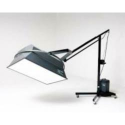 Broncolor Minicumulite 120x80 met flamingco statief