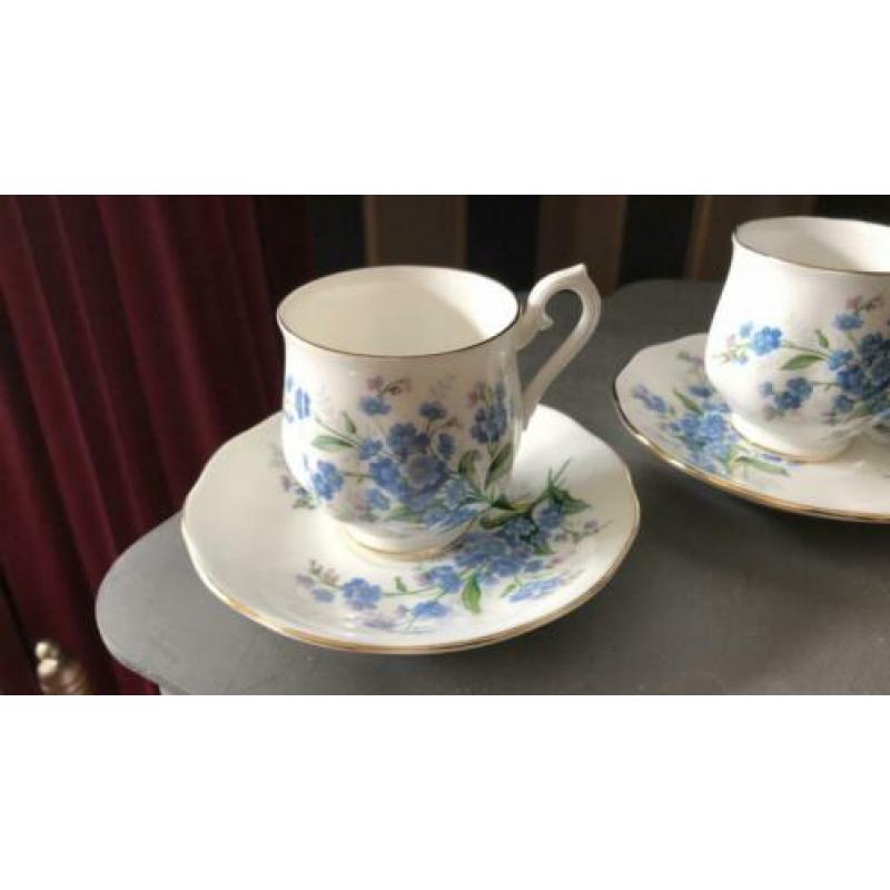 Royal Albert forget me not kop en schotels