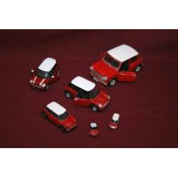 6x mini van 3 tot 15 cm