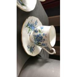 Royal Albert forget me not kop en schotels