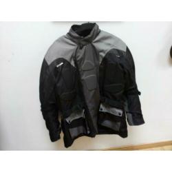 Cordura Motor jas marko zwart / grijs XXL