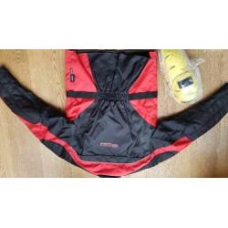 Jopa racing offroad jas black red maat Large nieuw nu 65euro