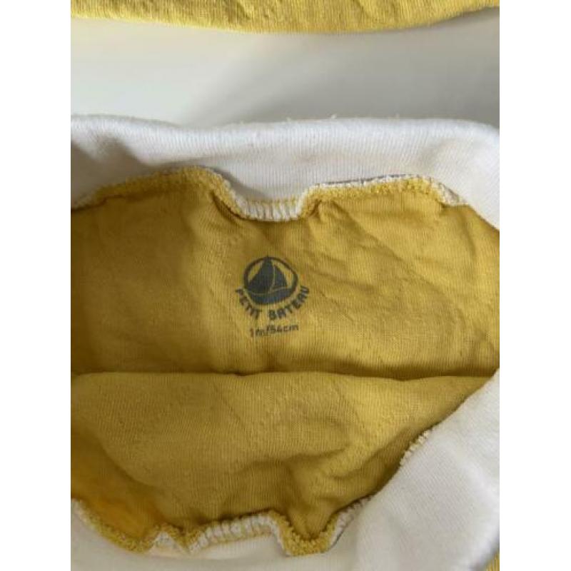 Petit Bateau setje maat 54 1 maand