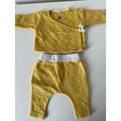 Petit Bateau setje maat 54 1 maand