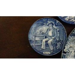 Wedgwood Tunstall en Liberty Blue borden