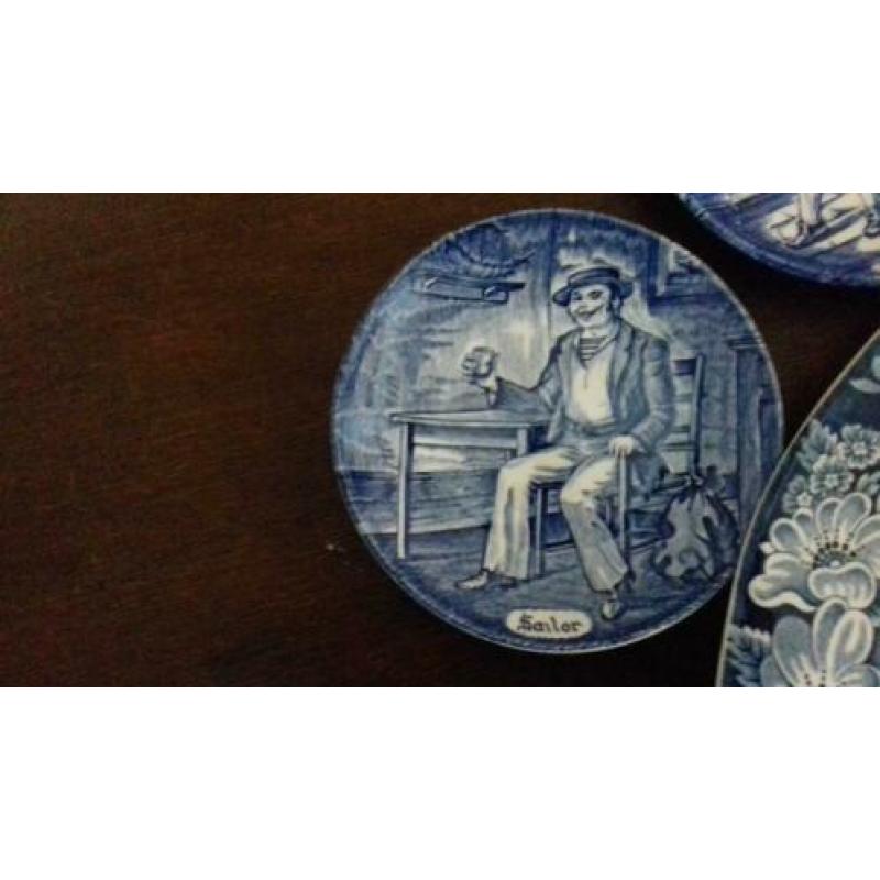 Wedgwood Tunstall en Liberty Blue borden