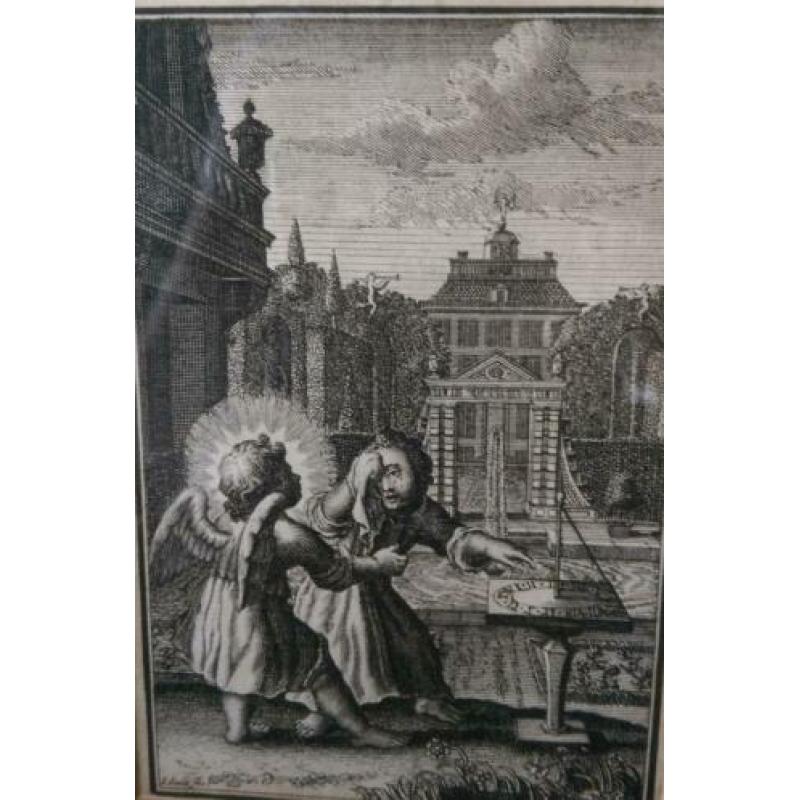 Bijbelse gravure van I. Smit 1724 eerste staat.