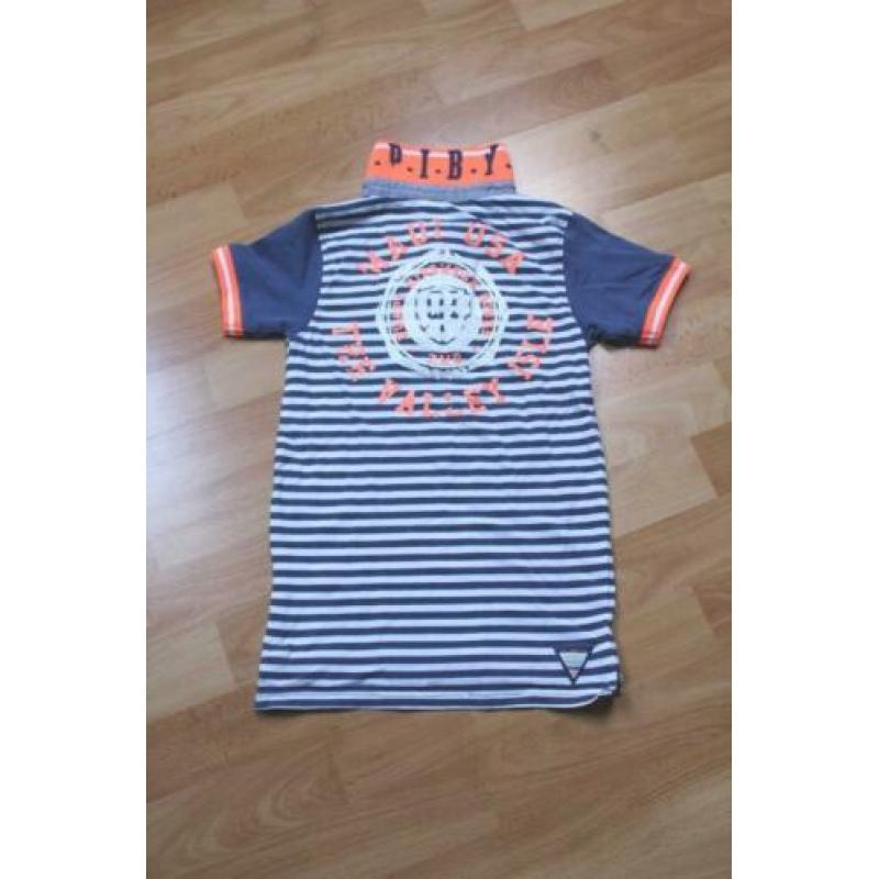 Quapi shirt + polo shirt maat 122 / 128 ZGAN / NIEUW