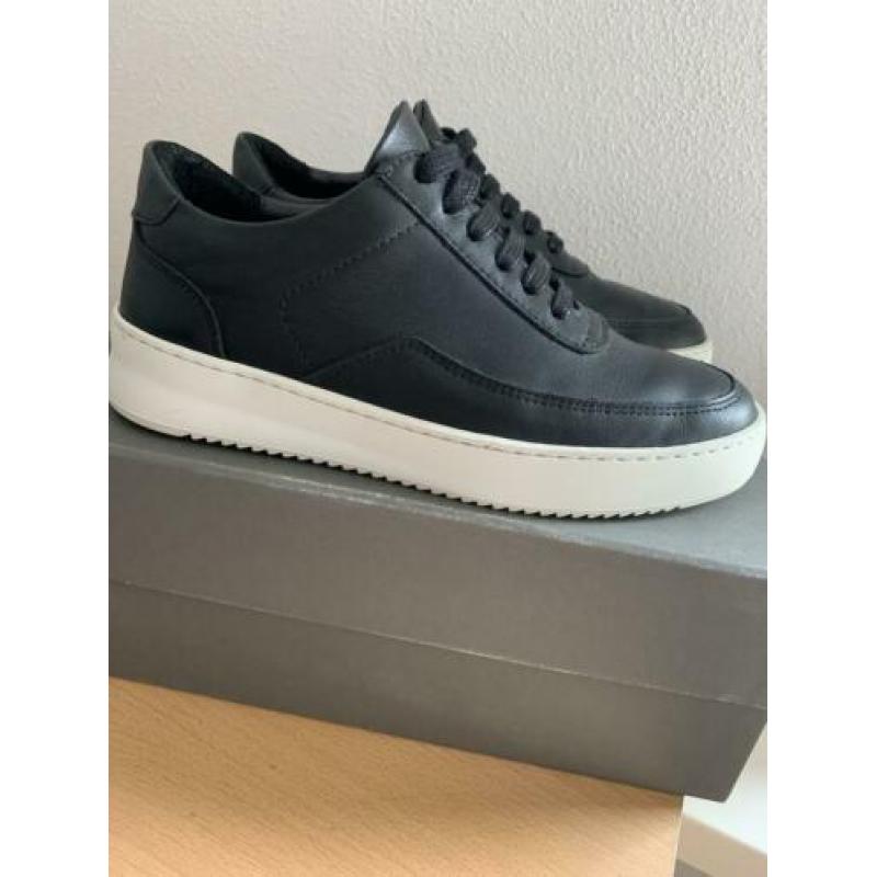 Filling Pieces Low mondo ripple black, maat 35