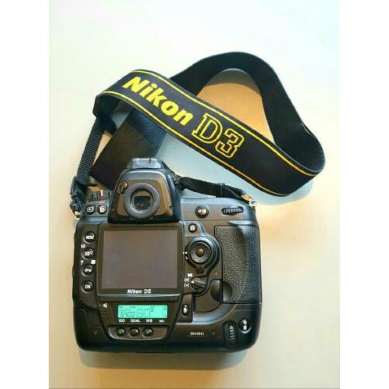Nikon D3 body FX, in nieuwstaat: 20.000 clicks!