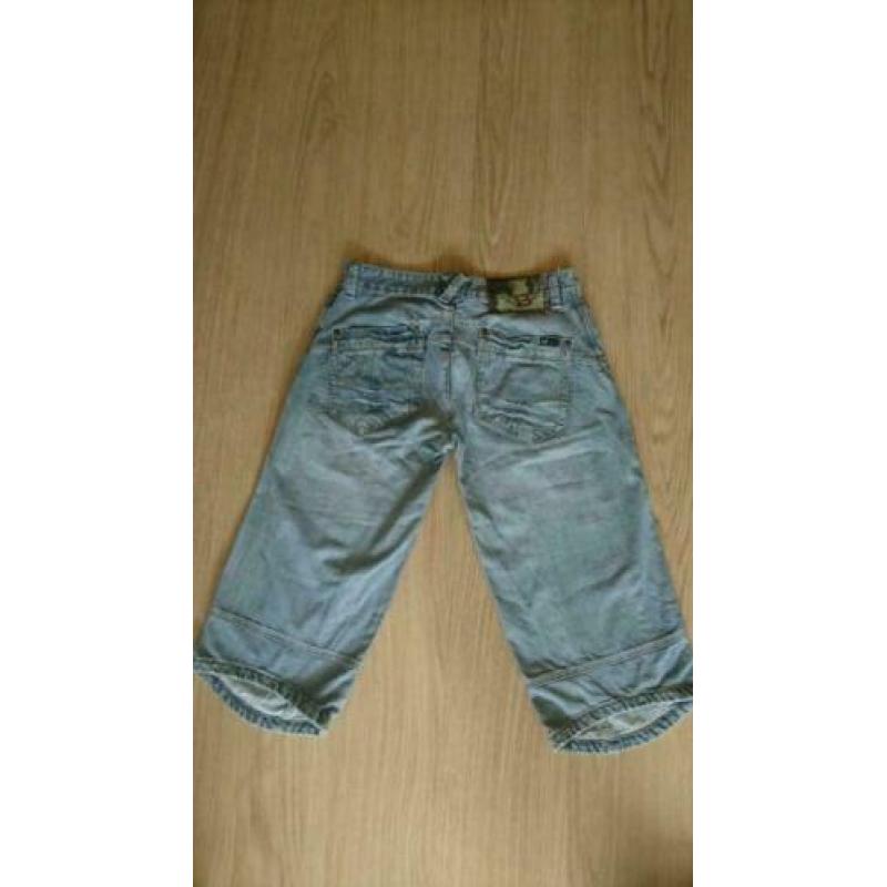 bermuda jeans spijkerbroek korte broek merk Blend S M