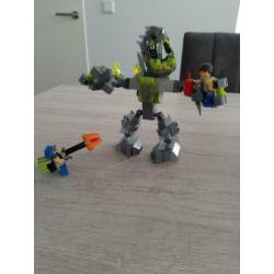 Lego 8962 Power Miners De Kristal Koning met doos en boekje