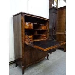 Antiek buro bureau secretaire klep secretaire klepburo kast