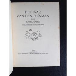 Karel Capek - Het jaar van den tuinman - 1932 - Zeldzaam