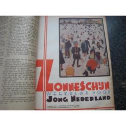 ZONNESCHIJN-1932-WEEKBLAD JONG VOLK NEDERLAND oaANTON PIECK