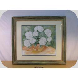 1702 - aquarel bloemen Jan Mesman - € 75