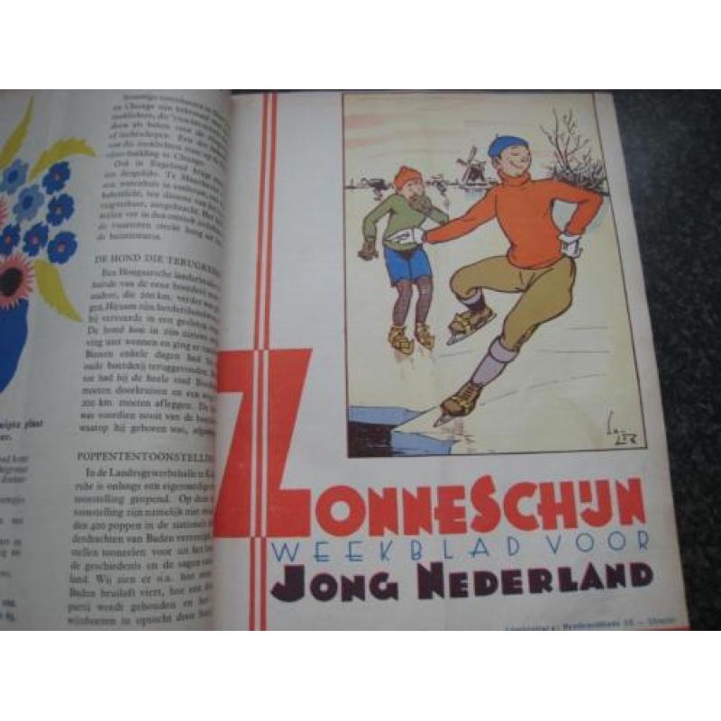 ZONNESCHIJN-1932-WEEKBLAD JONG VOLK NEDERLAND oaANTON PIECK