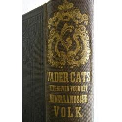 Antiek boek Vader Cats Tiel 1861 H.C.A. Campagne