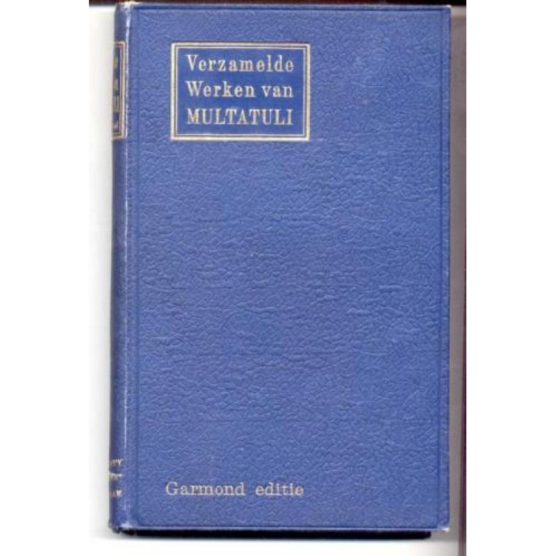 Verzamelde werken Multatuli Garmond 1900 compleet