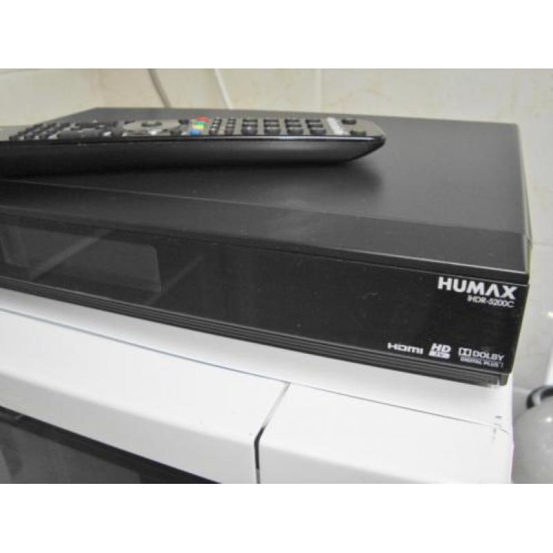 Humax 5200c interactieve TV recorder Ziggo enz. HD HDMI HDD