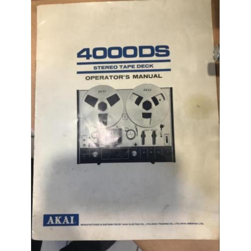 Bandrecorder Akai 4000DS