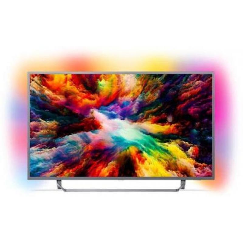 Philips 43inch. 4K UHD android ambilight televisie 43PUS7303