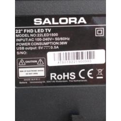 Salora 22" FHD LED TV