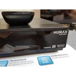 Humax 5200C interactieve TV compleet met WiFi dongle 500GB