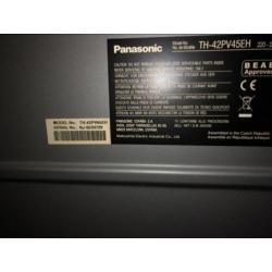 Panasonic televisie 42 inch h- 42pv45eh