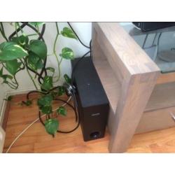 Lg tv met tv kast en speakers set