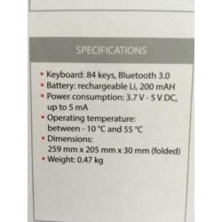 Gembird Keycase voor iPad 2, 3 en 4