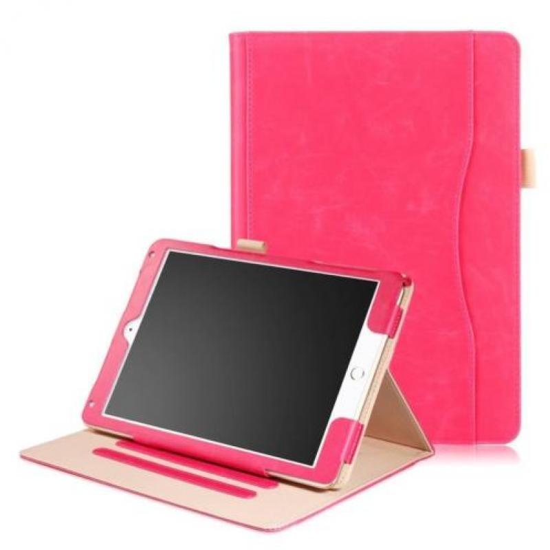 Luxe stand flip hoes iPad Pro 10.5 inch roze