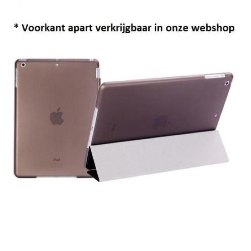 iPad Air 2 achterkant hoes hoesje case Doorzichtig - Zwart