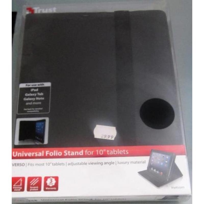 Trust Universele folio stand voor 10 " tablets